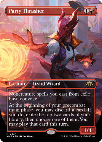 Image for Party Thrasher (Borderless) (334) [Modern Horizons 3]