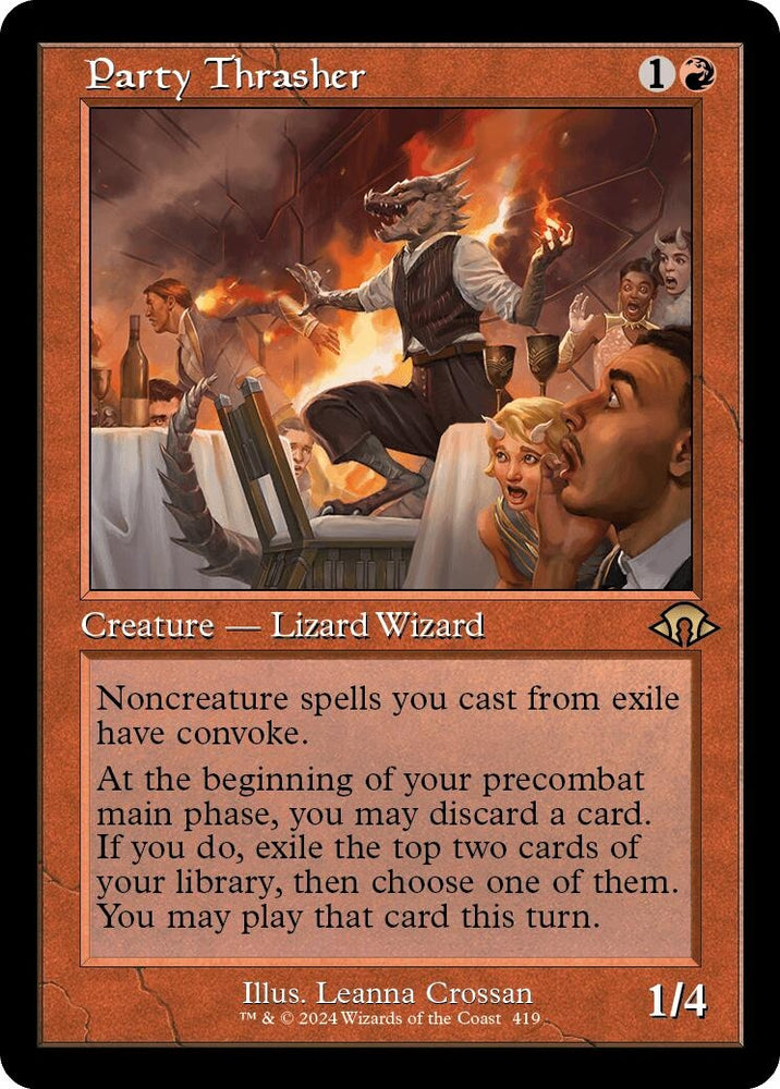 Image for Party Thrasher (Retro Frame) (419) [Modern Horizons 3]