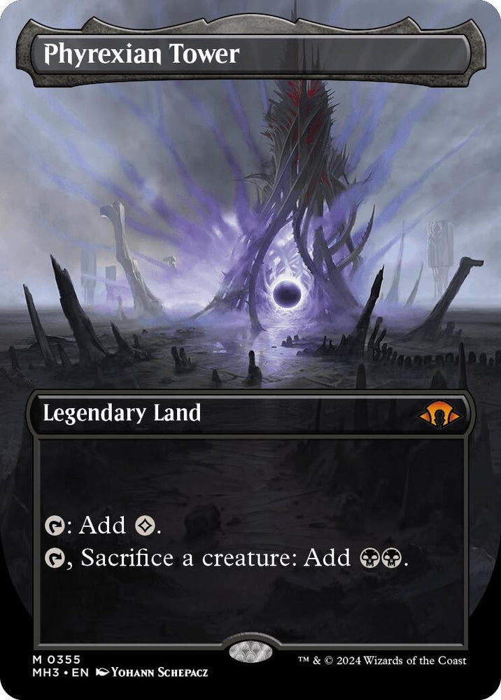 Image for Phyrexian Tower (Borderless) (355) [Modern Horizons 3]