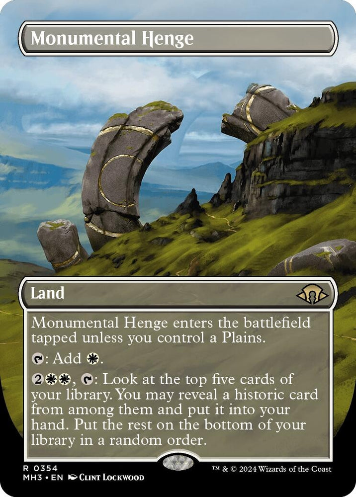 Image for Monumental Henge (Borderless) (354) [Modern Horizons 3]