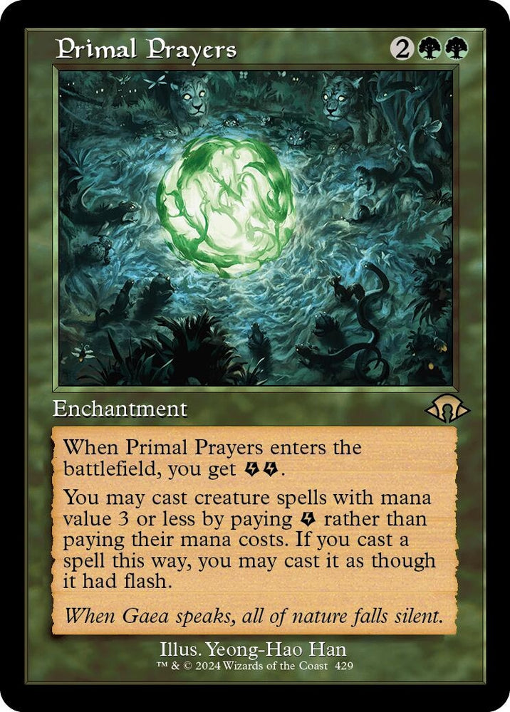 Image for Primal Prayers (Retro Frame) (429) [Modern Horizons 3]