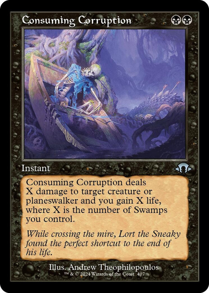 Image for Consuming Corruption (Retro Frame) (407) [Modern Horizons 3]