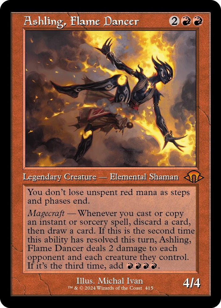 Image for Ashling, Flame Dancer (Retro Frame) (415) [Modern Horizons 3]