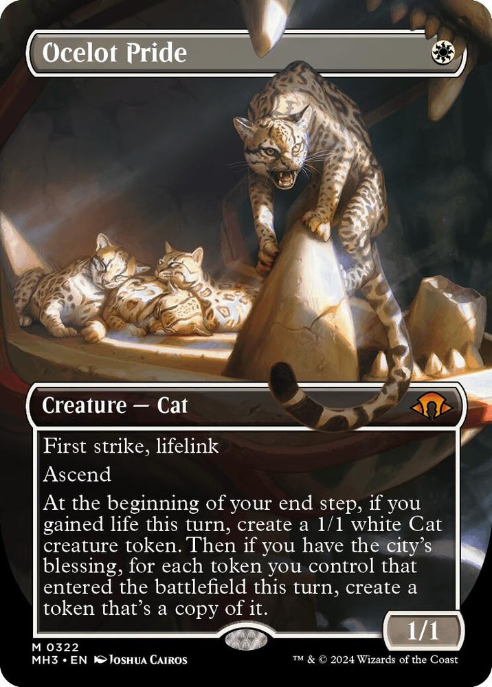 Image for Ocelot Pride (Borderless) (322) [Modern Horizons 3]