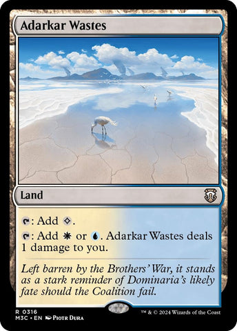 Image for Adarkar Wastes (316) [Commander: Modern Horizons 3]
