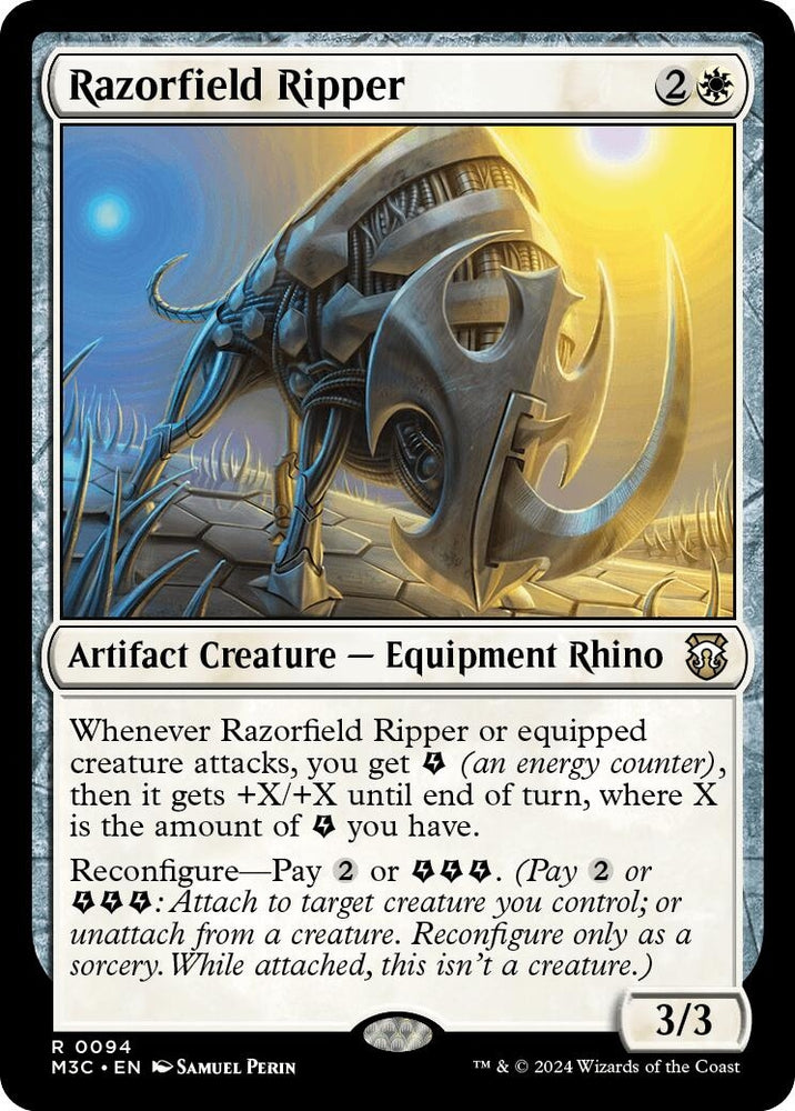 Image for Razorfield Ripper (94) [Commander: Modern Horizons 3]