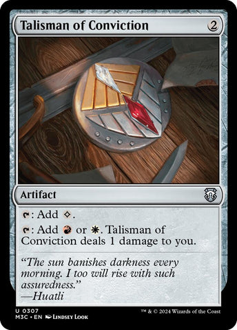 Image for Talisman of Conviction (307) [Commander: Modern Horizons 3]