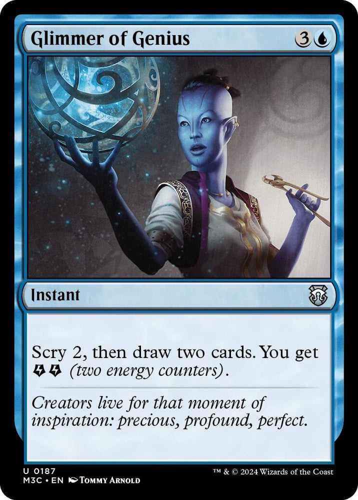 Image for Glimmer of Genius (187) [Commander: Modern Horizons 3]
