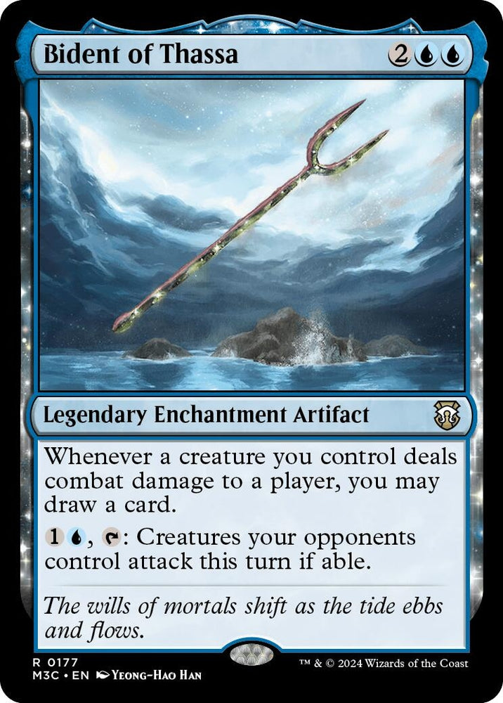 Image for Bident of Thassa (177) [Commander: Modern Horizons 3]