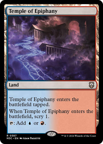 Image for Temple of Epiphany (387) [Commander: Modern Horizons 3]