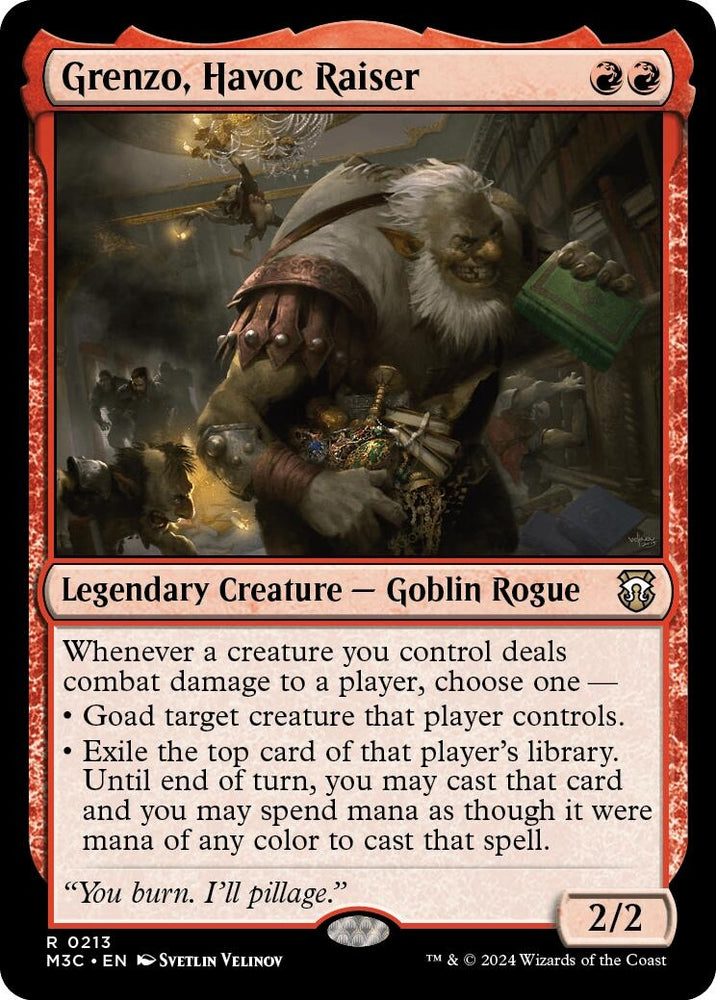 Image for Grenzo, Havoc Raiser (213) [Commander: Modern Horizons 3]