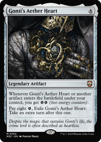 Image for Gonti's Aether Heart (294) [Commander: Modern Horizons 3]