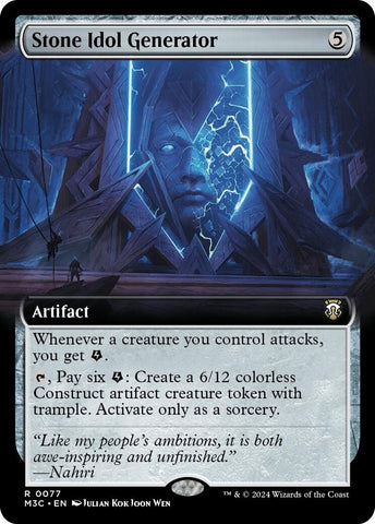 Image for Stone Idol Generator (Extended Art) (77) [Commander: Modern Horizons 3]