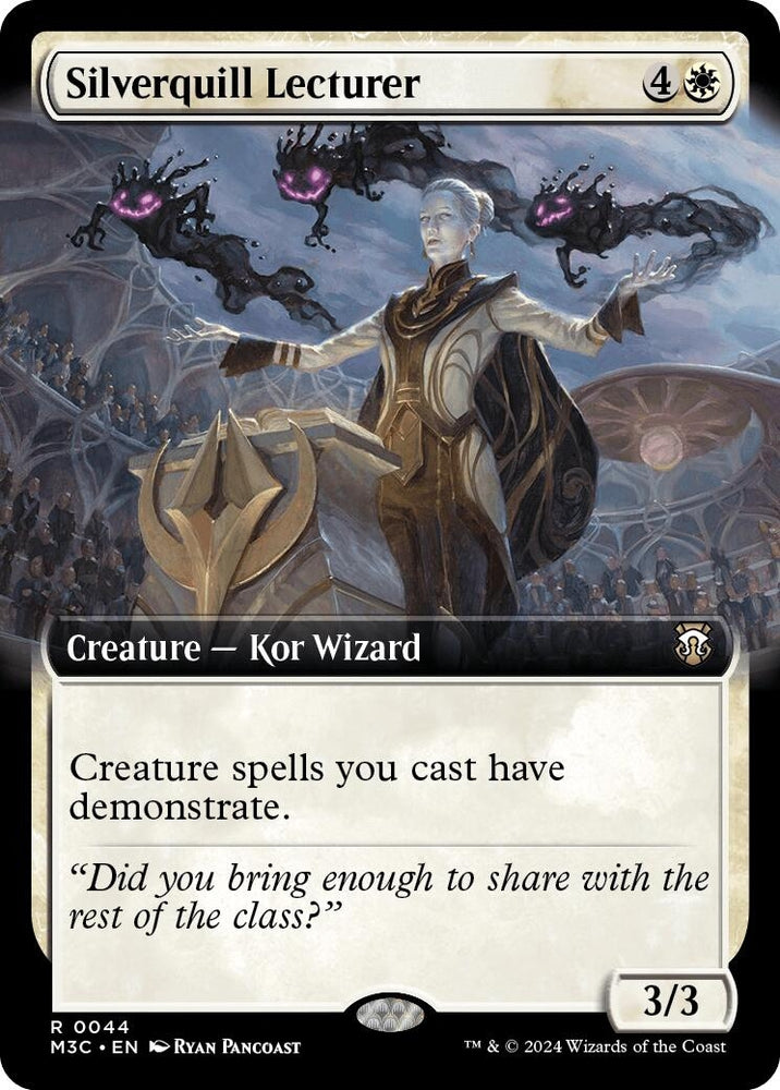 Image for Silverquill Lecturer (Extended Art) (44) [Commander: Modern Horizons 3]