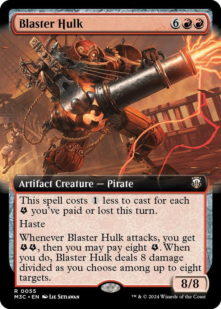 Image for Blaster Hulk (Extended Art) (55) [Commander: Modern Horizons 3]