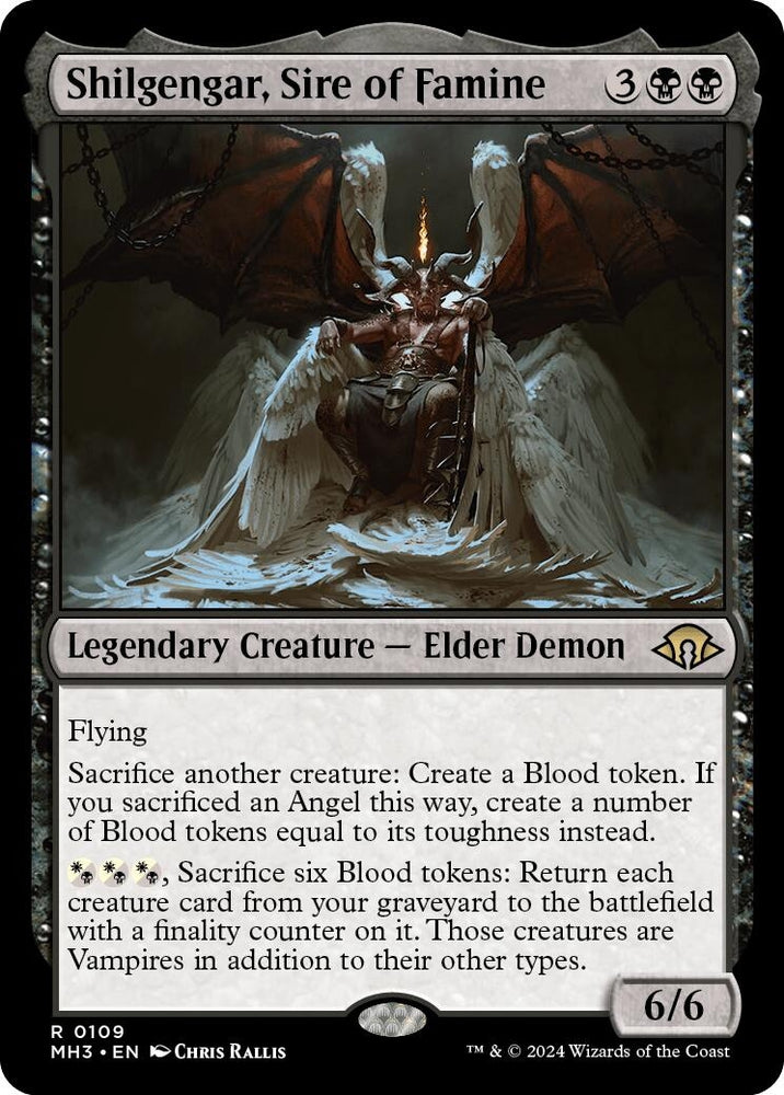Image for Shilgengar, Sire of Famine (109) [Modern Horizons 3]