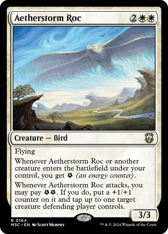 Image for Aetherstorm Roc (Ripple Foil) (164) [Commander: Modern Horizons 3]