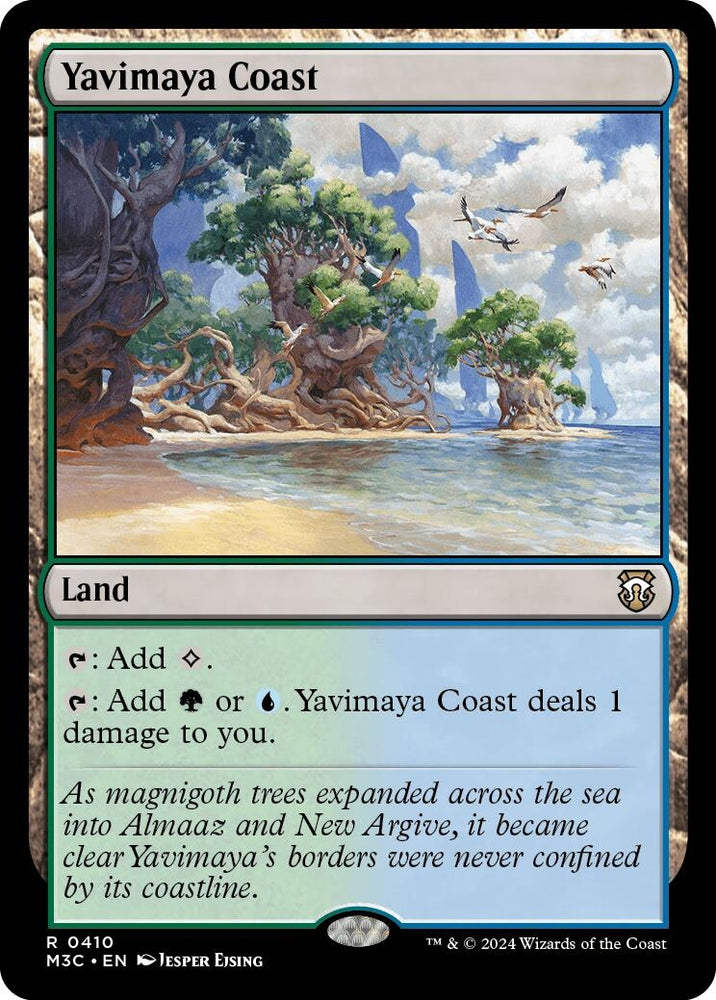 Image for Yavimaya Coast (410) [Commander: Modern Horizons 3]