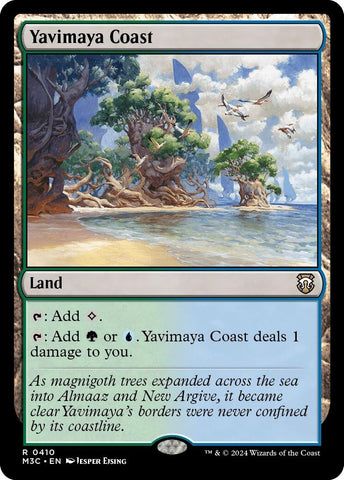 Image for Yavimaya Coast (410) [Commander: Modern Horizons 3]