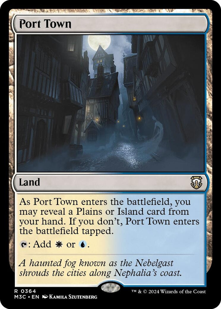 Image for Port Town (Ripple Foil) (364) [Commander: Modern Horizons 3]