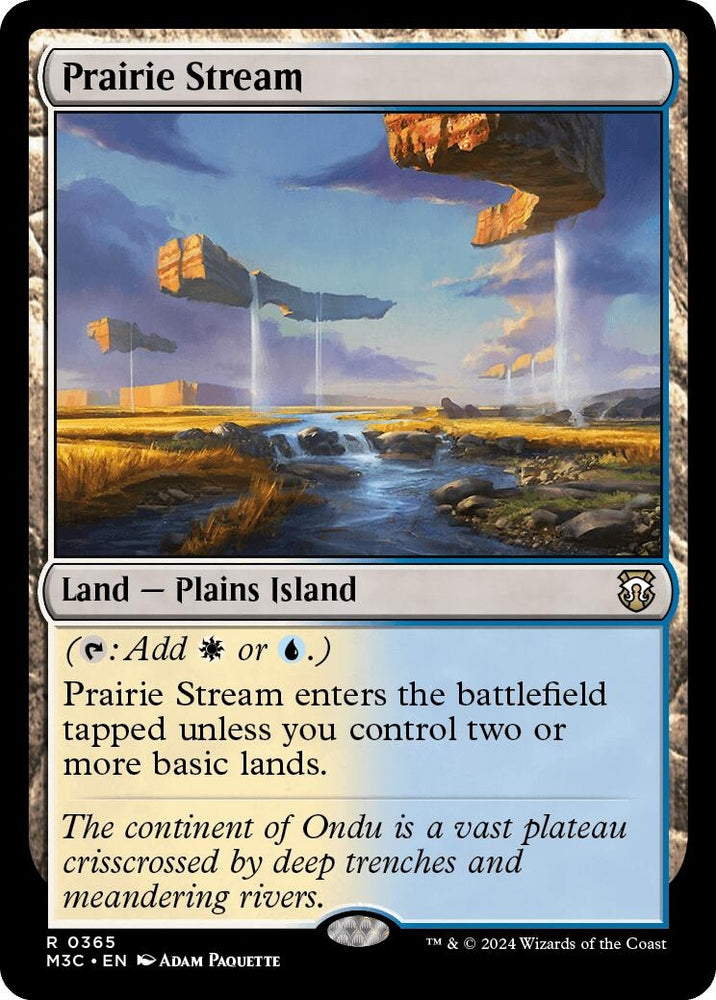 Image for Prairie Stream (Ripple Foil) (365) [Commander: Modern Horizons 3]