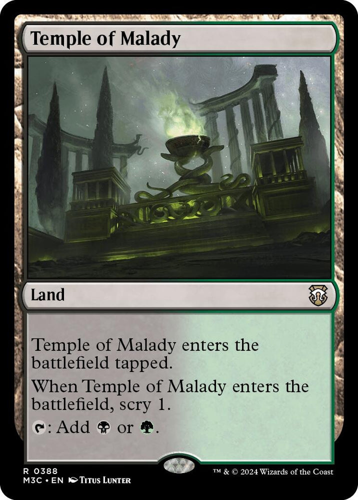 Image for Temple of Malady (388) [Commander: Modern Horizons 3]