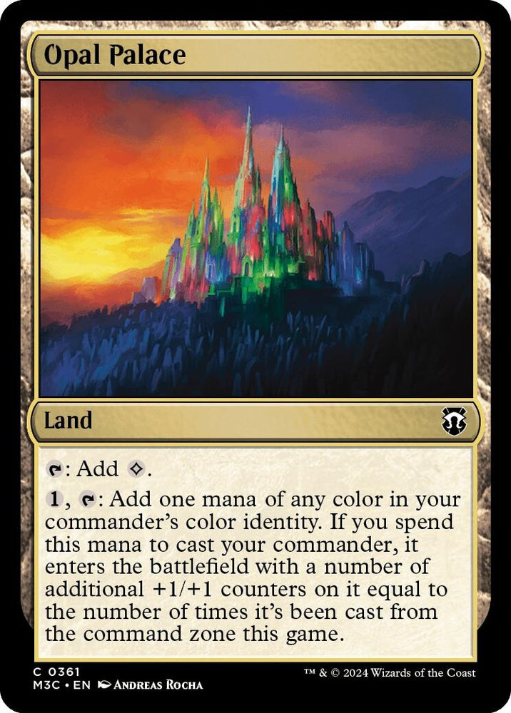 Image for Opal Palace (361) [Commander: Modern Horizons 3]