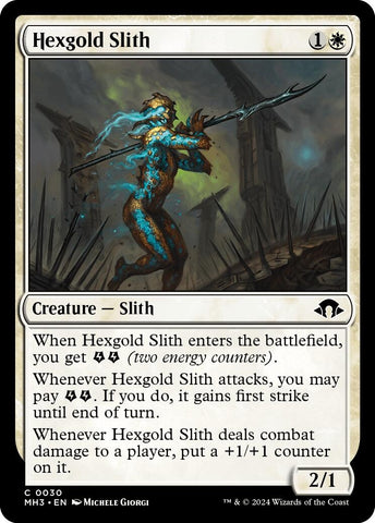 Image for Hexgold Slith (30) [Modern Horizons 3]