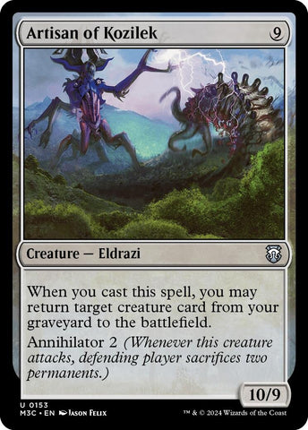 Image for Artisan of Kozilek (153) [Commander: Modern Horizons 3]