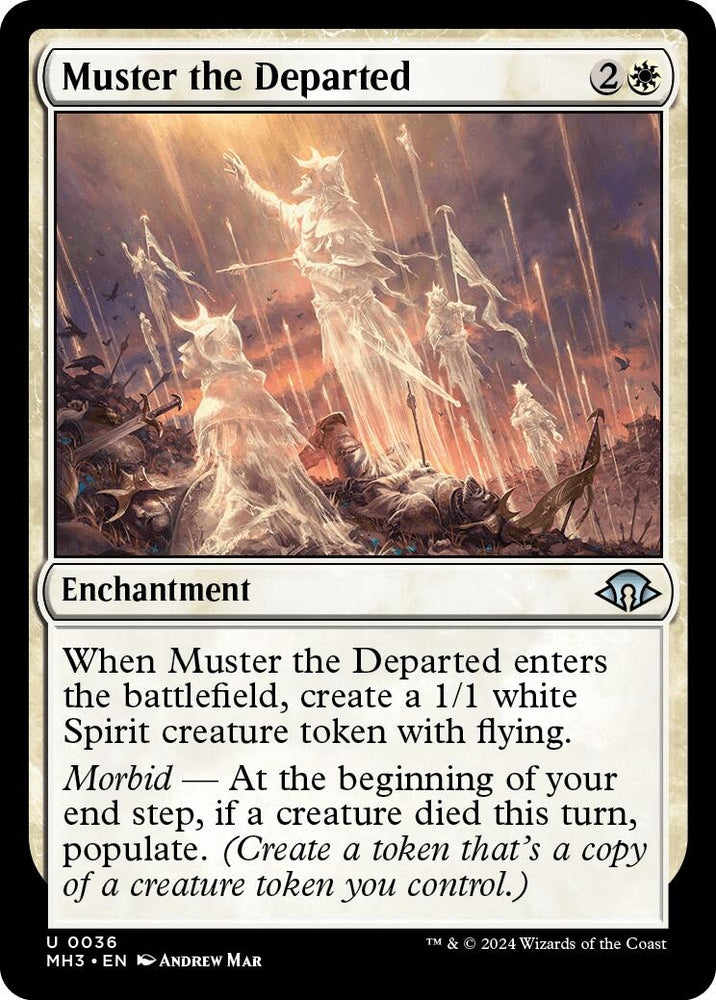 Image for Muster the Departed (36) [Modern Horizons 3]