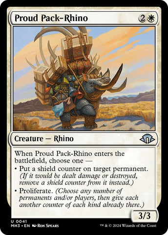 Image for Proud Pack-Rhino (41) [Modern Horizons 3]