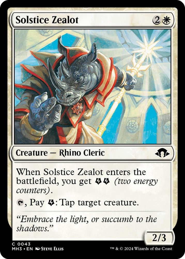 Image for Solstice Zealot (43) [Modern Horizons 3]