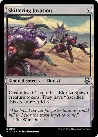Image for Skittering Invasion (159) [Commander: Modern Horizons 3]