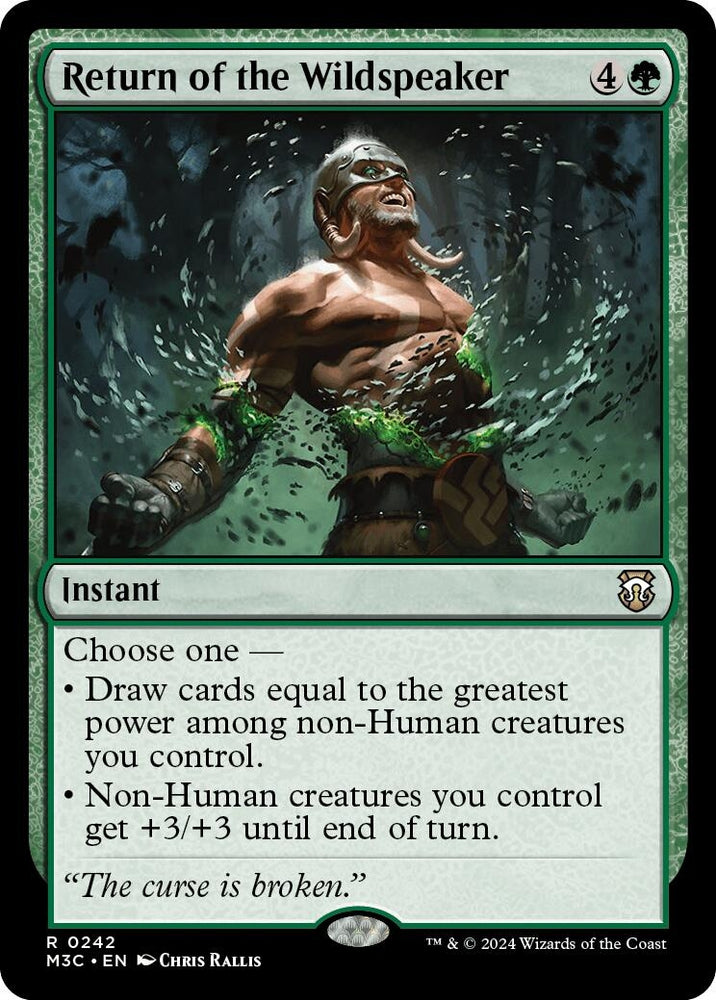 Image for Return of the Wildspeaker (242) [Commander: Modern Horizons 3]