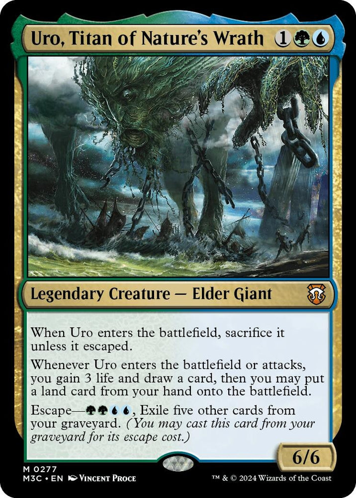 Image for Uro, Titan of Nature's Wrath (277) [Commander: Modern Horizons 3]