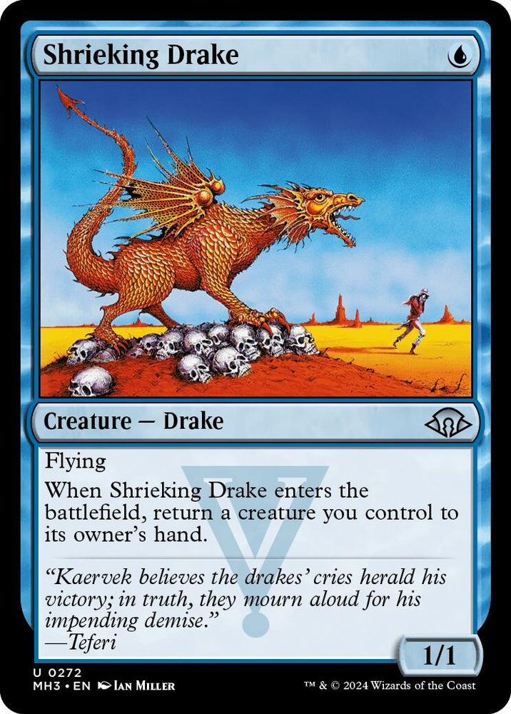 Image for Shrieking Drake (272) [Modern Horizons 3]