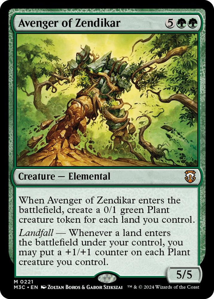 Image for Avenger of Zendikar (221) [Commander: Modern Horizons 3]