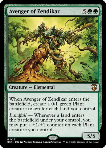 Image for Avenger of Zendikar (221) [Commander: Modern Horizons 3]