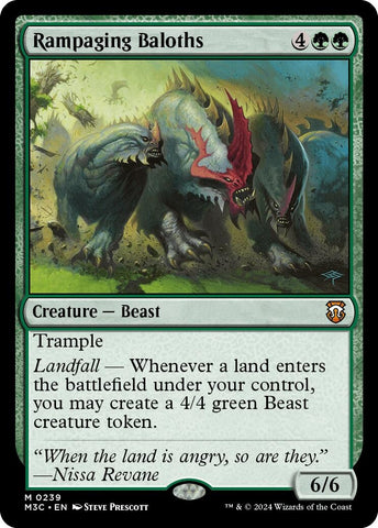 Image for Rampaging Baloths (239) [Commander: Modern Horizons 3]