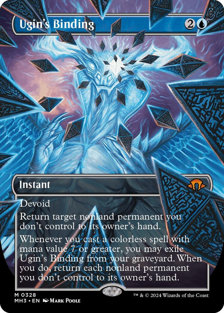 Image for Ugin's Binding (Borderless) (328) [Modern Horizons 3]