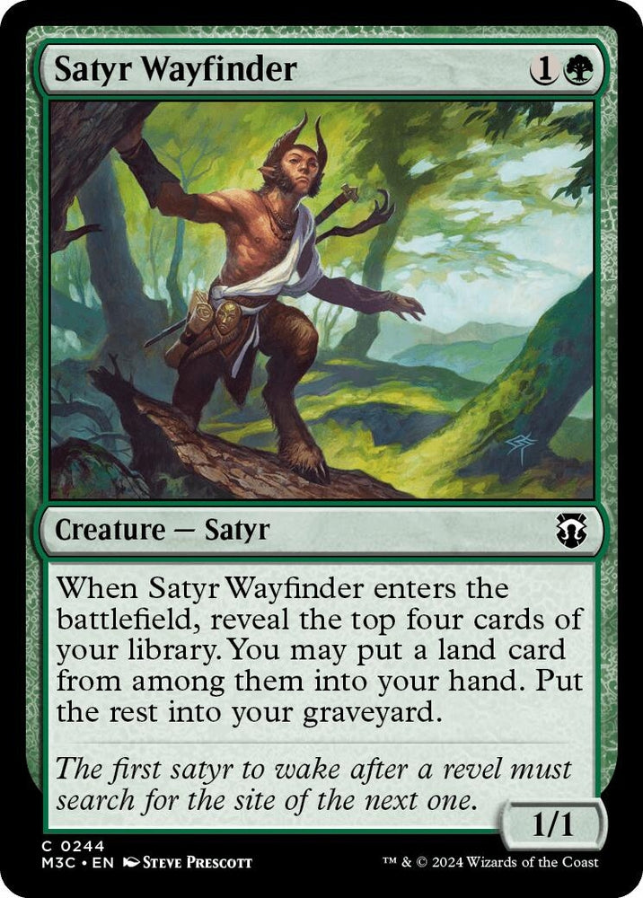 Image for Satyr Wayfinder (244) [Commander: Modern Horizons 3]