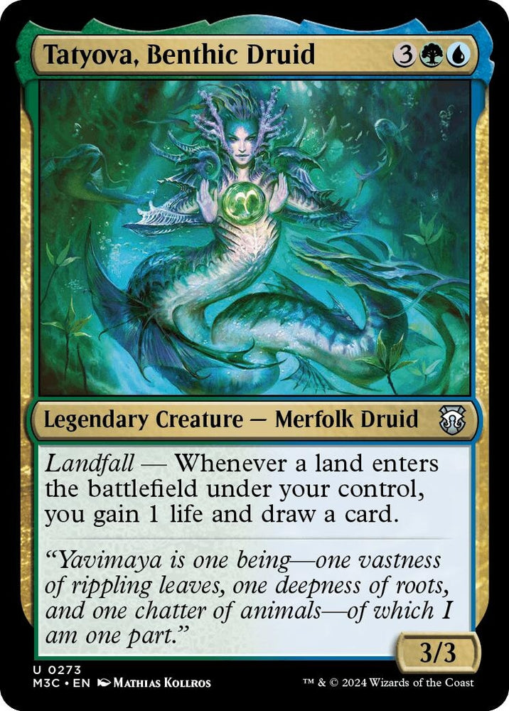 Image for Tatyova, Benthic Druid (273) [Commander: Modern Horizons 3]