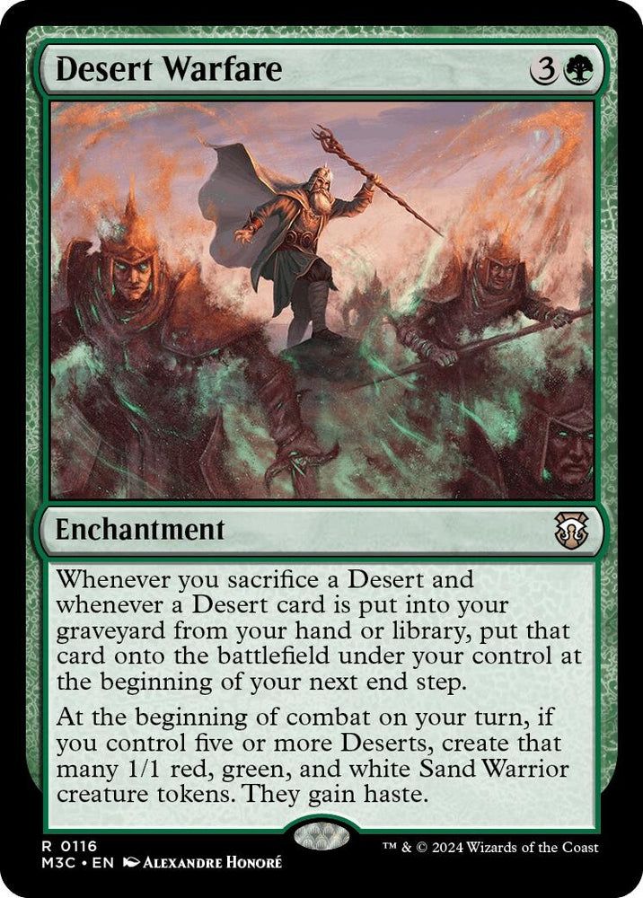 Image for Desert Warfare (116) [Commander: Modern Horizons 3]