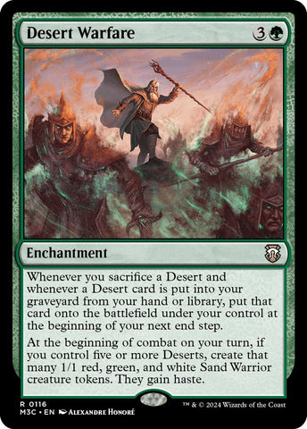 Image for Desert Warfare (116) [Commander: Modern Horizons 3]