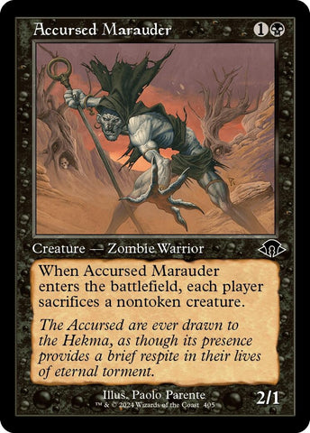 Image for Accursed Marauder (Retro Frame) (405) [Modern Horizons 3]
