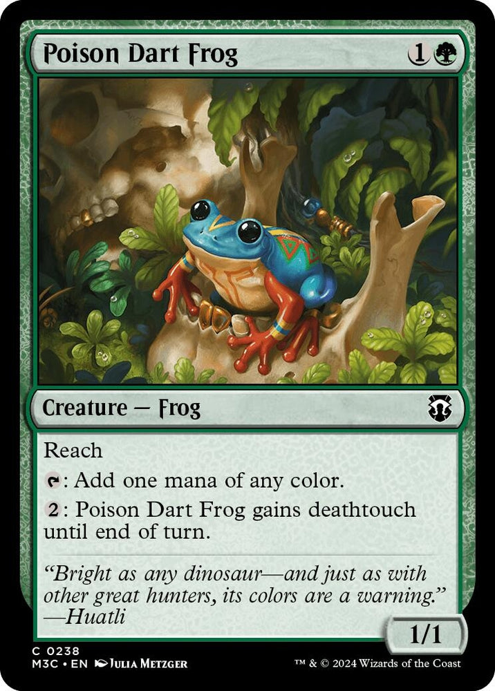 Image for Poison Dart Frog (238) [Commander: Modern Horizons 3]