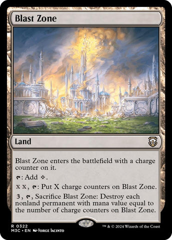 Image for Blast Zone (322) [Commander: Modern Horizons 3]