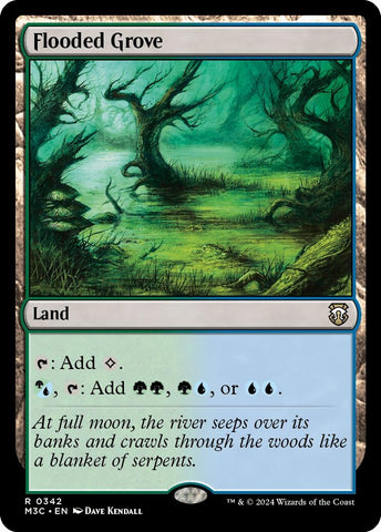 Image for Flooded Grove (342) [Commander: Modern Horizons 3]