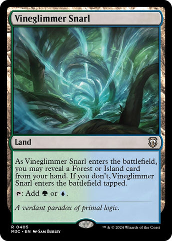 Image for Vineglimmer Snarl (405) [Commander: Modern Horizons 3]