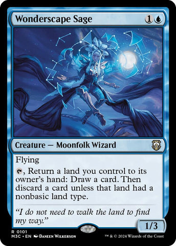 Image for Wonderscape Sage (101) [Commander: Modern Horizons 3]
